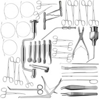 Ensemble d'instruments de craniotomie manuels en acier inoxydable, 38 pièces, kit d'outils de chirurgie cérébrale durable, classe I, M.A SIDDIQUE INTERNATIONAL pour