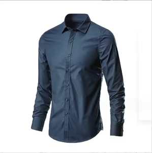 Camisas de Vestir Formales para Hombre, Nuevas, Personalizadas, al por Mayor, 2026, Camisas Casuales de Manga Larga con Cuello Alto para Hombre - Product Image 5