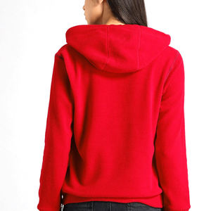 PIHA SPORTS Men's Casual Double Terry Fleece Hoodie Solid Color Warm Windproof Breathable Stylish Zip Pullover Polyester/Cotton - Product Image 4