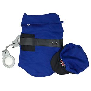 Pawlice Pawtrol polizia cane da compagnia Costume uniforme elegante per animali domestici vestiti per cani vestiti di divertimento - Product Image 3