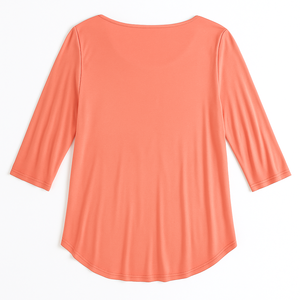 OEM ODM Vietnam – Nouvelle chemise décontractée à manches courtes en tricot pour femme, coupe ample, anti-boulochage, 100 % coton, vêtements personnalisés en gros - Product Image 4