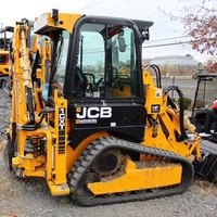 Chargeuse-pelleteuse sur chenilles diesel JCB 1CXT économique, moteur, boîte de vitesses, pompe à engrenages, haute efficacité, équipement robuste, prêt à l'emploi