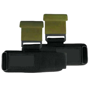 Correas de Levantamiento Ajustables de Nailon Harry Johnson HJP-00 para Cierre, Elasticidad Moderada, para Gimnasio, Levantamiento de Pesas, Unisex, Diseño Negro - Product Image 2