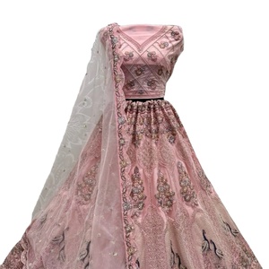 Nueva ropa de fiesta de diseñador Lehenga choli con lentejuelas bordadas Chap-at Diamond Work para venta en línea - Product Image 2