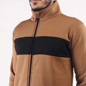 ชุดวอร์มลำลองฤดูหนาวปี 2026 ราคาโรงงาน ชุดแจ็คเก็ตซิปแบบสวมใส่สบาย ผลิตจากโพลีเอสเตอร์ พร้อมปักโลโก้ตามสั่ง สำหรับผู้ชาย - Product Image 6