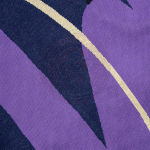 Cardigan tricoté à motif géométrique pour homme, 100 % acrylique, manches longues, col en V, logo au dos - Product Image 5