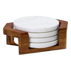 Sous-verres personnalisés en matériaux écologiques faits à la main, réutilisables, style campagnard, avec logo personnalisé, haute qualité, prix abordable pour la table - Product Image 1