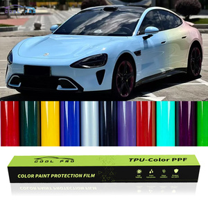Film Adhésif Vinyle Effet Changement de Couleur pour Voiture, Sans Bulles d'<span class=keywords><strong>Air</strong></span>, Finition Mate, Type Carlike, Films et Autocollants pour Voitures - Meilleure Marque pour Véhicules en Rouleau - Product Image 1