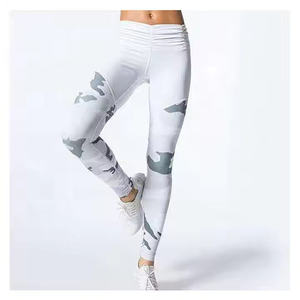 Leggings de fitness imprimés à haute élasticité pour femmes, pantalons extensibles tendance pour femmes, vêtements de sport athlétiques - Product Image 3