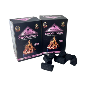 Carbón Hexagonal de Coco de Lujo de Merades, Combustible a Base de Coco para Barbacoas en Arabia Saudita, de Larga Duración, Calidad Premium para Exportación - Product Image 3
