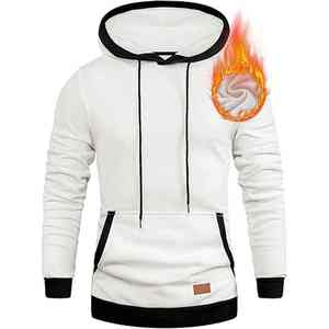 Sudadera con Capucha al por Mayor para Hombre, Sudaderas Casuales de Color Sólido, Sudadera con Capucha para Hombre, Transpirable, con Logotipo Personalizado - Product Image 5