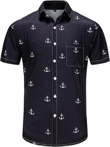 T-shirt hawaïen pour homme de qualité supérieure, vêtements pour adultes, très vendu, confortable, prix abordable, respirant, avec logo/designs personnalisés - Product Image 3