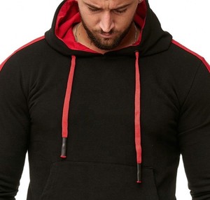 Sweat à capuche streetwear pour homme en molleton de coton premium, manches longues, imperméable, écologique, avec poche zippée, anti-plis et respirant - Product Image 4