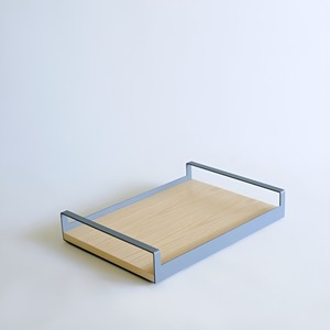 <b>Large</b> Handmade Eco-Friendly Wooden <b>Tray</b> with Iron Handles Best for Vintage Food Presentation Farmhouse Interior Styling - Product Image 2