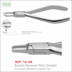 Pince orthodontique ergonomique en métal pour décollement direct, coupe-fil dentaire, résistante à la corrosion, à pointe insérée, manuelle - Product Image 4