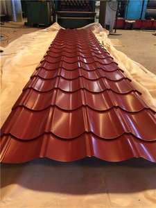 แผ่นหลังคาเหล็กเคลือบสีสำเร็จรูป สำหรับอาคารอุตสาหกรรม พาณิชย์ เกษตรกรรม ที่อยู่อาศัย และโรงเก็บของ - Product Image 1