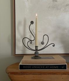 <b>Candle</b> dinner Silver Organic <b>Candle</b> Holders <b>Set</b> of 3 Decorative Home Table Accent Lighting - Product Image 3