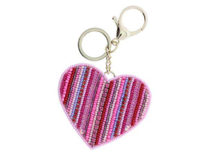 Banana/Charry/Strawberries/Sun/Owl/Wine Beaded Embroidery Keychain for <b>Bags</b> <b>Charm</b> from india Handmade Etsy - Product Image 4