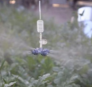 หัวฉีดพ่นหมอกเหนือศีรษะสำหรับฟาร์มไก่ JIVANDHARA IRRIGATION สีดำ ทำจากพลาสติก ใช้ในโรงเรือนเพาะชำ ระบบเพิ่มความชื้นในอากาศ และระบบน้ำหยด - Product Image 2