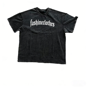 เสื้อยืดพรีเมียมผ้าฝ้าย 100% พิมพ์ลายตามสั่ง เนื้อผ้าหนานุ่ม ระบายอากาศได้ดี ทรงหลวมใส่สบาย สำหรับผู้ชาย สไตล์ลำลอง ใส่ได้ทุกวัน - Product Image 1