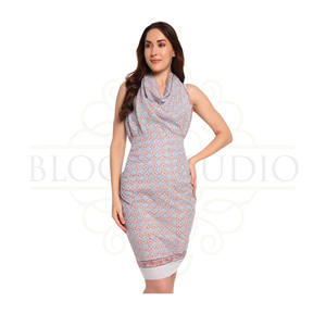 Pareo de Algodón Estampado a Mano Más Vendido para Mujer, Ligero, para Cubrir el Bikini, Ropa de Playa y Resort para Verano - Product Image 5