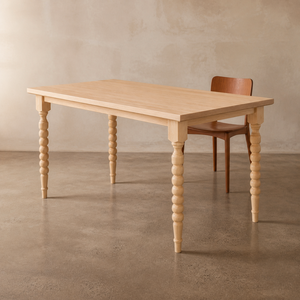 Pied de meuble rond en bois massif de 35,5 pouces, design moderne, base de table robuste pour usage domestique et professionnel, installation facile - Product Image 3