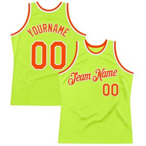 Maillot de basket-ball vert néon personnalisé avec nom et numéro d'équipe, impression sublimée, vêtements de sport en maille sans manches unisexes - Product Image 3