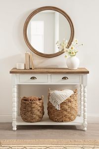 Natural Woven Round Water Hyacinth Basket Handmade Storage Basket Wholesale Custom Manufacturer - Product Image 5