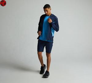 Chaqueta con Capucha Impermeable, Transpirable y Cortavientos OEM, de Alta Calidad, 100% Poliéster y Nailon, Unisex, para Correr, Deportes y Ropa Urbana - Product Image 2