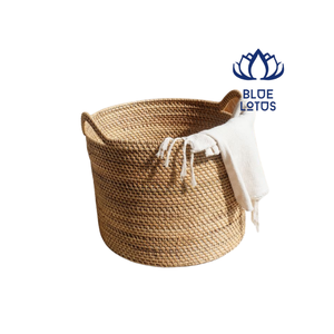 [HAUTE QUALITÉ] |   Panier en rotin tressé, boîte de rangement, organisateur de cuisine, plateau de présentation pour aliments, fruits, pain, Vietnam - Product Image 1