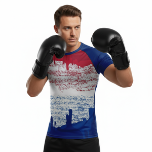 Camiseta Deportiva Personalizada para Hombre de Secado Rápido, Marca Privada OEM, Fabricante de Camisetas Deportivas que Absorben la Humedad - Product Image 4