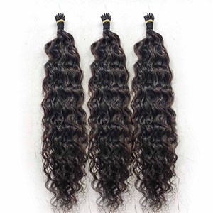 ผมต่อสำหรับต่อผมลอนแบบอินเดียที่มีเกล็ดเป็นลอนแบบอินเดียผมหยิกตรง - Product Image 3