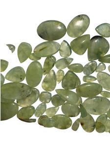 Lote al por mayor de cabujones de prehnita natural verde de formas variadas - Precio - Product Image 3