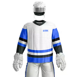 Uniforme de hockey sur glace respirant avec logo personnalisé, fabrication professionnelle, vêtements de sport, uniforme de hockey sur glace en vente en ligne - Product Image 6