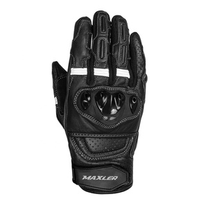 Gants de moto en cuir pour homme, courts, pour la course, compatibles écran tactile, pour motocross et cross-country - Product Image 2