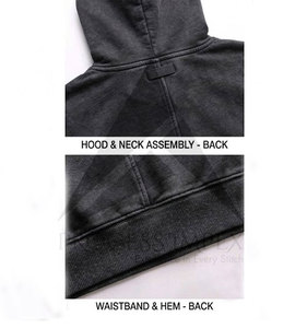 Custom Winter Digital Print Zip Up Hoodie Mens Plus Size Oversized Boxy Fit <b>Drop</b> Shoulder Thick Full Zip Process Impex - Product Image 6