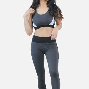 Soutien-gorge de sport pour femmes avec logo personnalisé, sans couture, pour le yoga, nouveau style, confortable, pour l'entraînement et la course à pied - Product Image 2