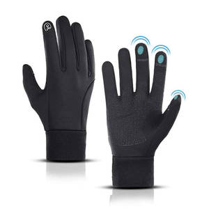 Guantes de Invierno con Pantalla Táctil para Hombre y Mujer, Forros Térmicos para Guantes de Invierno, para Escribir Mensajes de Texto, Ciclismo y Conducir, Guantes de Esquí - Product Image 3