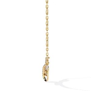 Graceful 14K Gold <b>Bow</b> Design Necklace 0.90CT Lab Grown Diamond IGI Certified Trendy Fine Jewelry For Women Celestial Choker - Product Image 6