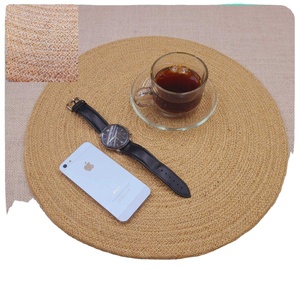 Tapis naturel épais de haute qualité de conception supérieure tapis en jute fait à la main quantité en vrac emballage personnalisé tapis en jute du Bangladesh - Product Image 4