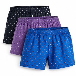 Calzoncillos y Bóxers Deportivos Transpirables con Logotipo Personalizado al por Mayor, Ropa Interior Masculina de Primera Calidad, Bóxers para Hombre - Product Image 1
