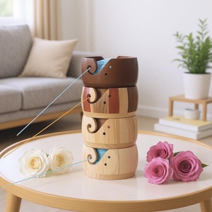 Wooden Yarn <b>Bowls</b> High Quality - Product Image 1