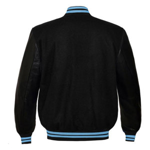 Best Price Men's Varsity <b>Jacket</b> Genuine <b>Leather</b> Most Popular Outfit - Product Image 4