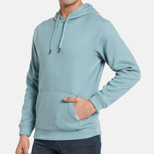 Sweat à capuche en polaire pour homme, pull à capuche 100% coton, personnalisé, haute qualité, séchage rapide, écologique, chaud pour l'hiver, OEM - Product Image 3
