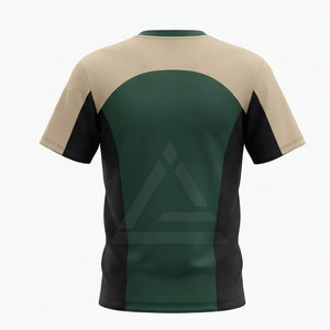 เสื้อเจอร์ซีย์ผู้ชายขายส่ง ผลิตจากผ้าเนื้อบางเบา ทรงหลวม สีสันตามสั่ง ดีไซน์แผงตัดต่อไม่ซ้ำใคร และมีเสน่ห์แบบสินค้าเกมมิ่ง - Product Image 2