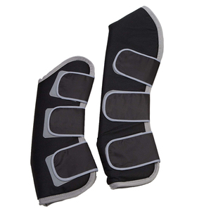 Bottes d'équitation en cuir brossé personnalisables de haute qualité avec design antidérapant pour la protection des jambes - Product Image 1