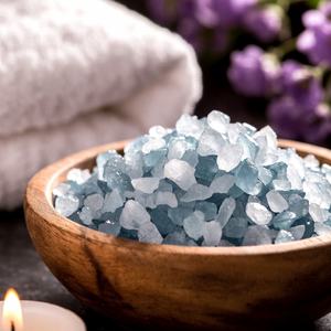 โรงงานผลิตหินเกลือหิมาลัยทรงกลมแบบแกะสลัก เป็นมิตรต่อสิ่งแวดล้อม สำหรับแช่ตัวเพื่อผิวเนียนนุ่มและผ่อนคลาย - Product Image 2