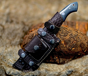 Cuchillo de Acero de Damasco de Diseño Tradicional Premium para Coleccionistas, Hecho a Mano, con Patrón Decorativo, Coleccionable - Product Image 3