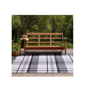 Tapis tissé en coton de luxe Revêtement de sol réversible élégant tissé à la main pour les maisons haut de gamme, les hôtels ou les bureaux au prix de gros - Product Image 1