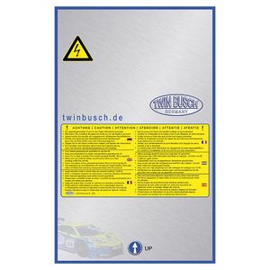 Adesivi per scatola di controllo per TW125M e TW125F - Product Image 1